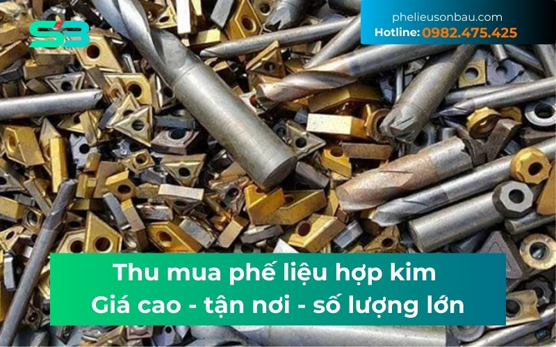 Thu mua phế liệu hợp kim giá cao - Phế liệu Sơn Báu