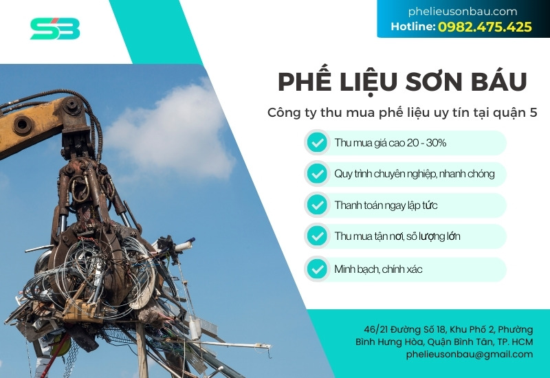 Địa chỉ thu mua phế liệu quận 5