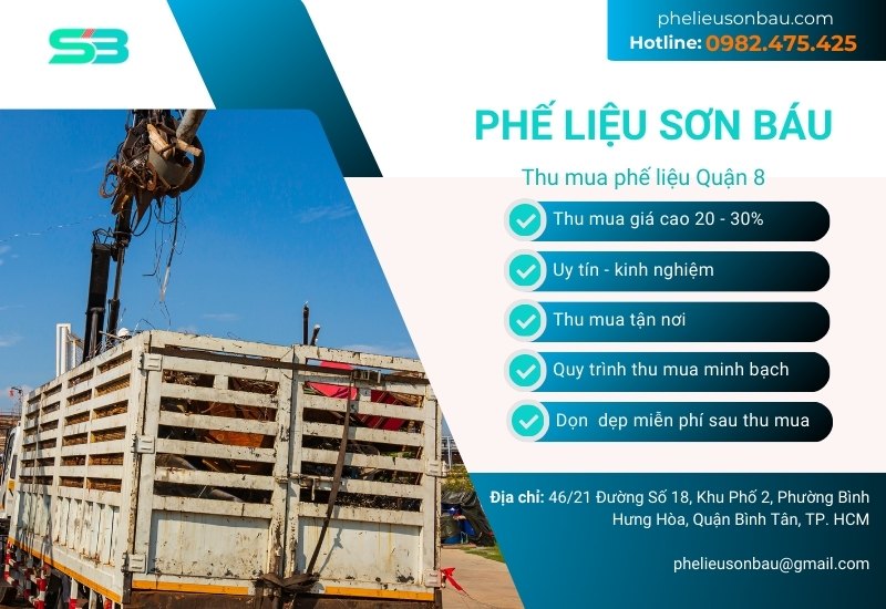 công ty thu mua phế liệu ở quận 8