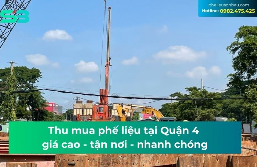 thu mua phế liệu quận 4 giá cao