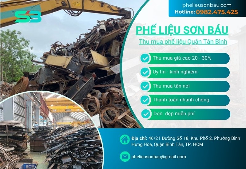 thu mua phế liệu quận tân bình giá cao