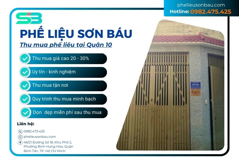 thu mua phế liệu quận quận 10 giá cao