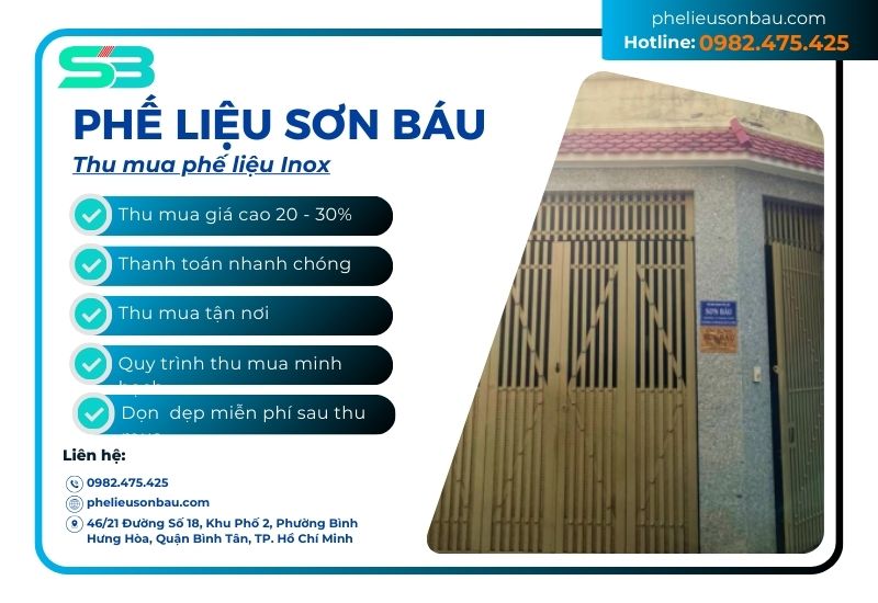 thu mua inox phế liệu giá cao