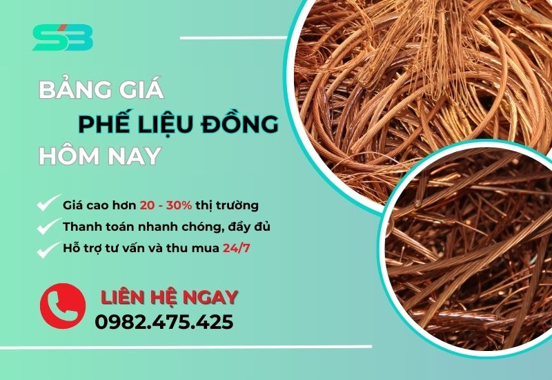 Bảng giá phế liệu đồng hôm nay, [Vừa cập nhật mới nhất]