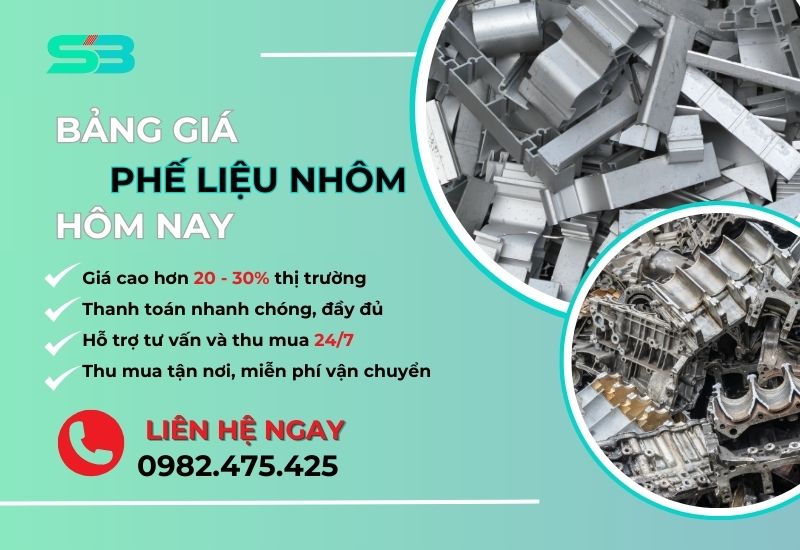 Bảng giá phế liệu nhôm hôm nay, [Vừa cập nhật mới nhất]