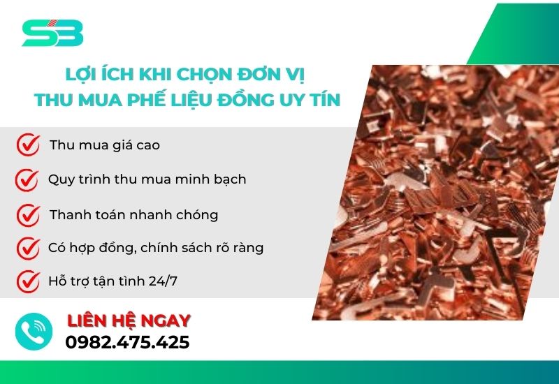 Phế Liệu Sơn Báu – Công ty thu mua đồng phế liệu giá cao, uy tin