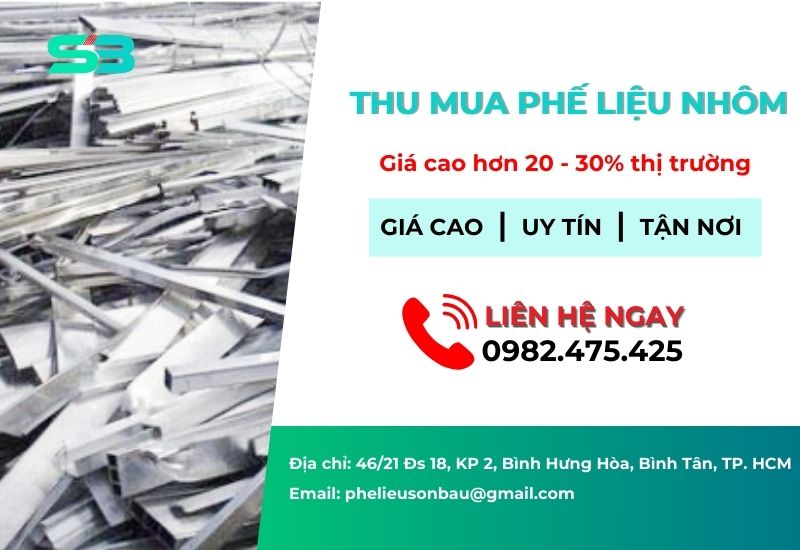 Phế Liệu Sơn Báu -Phế liệu Sơn Báu – Đơn vị thu mua phế liệu nhôm giá