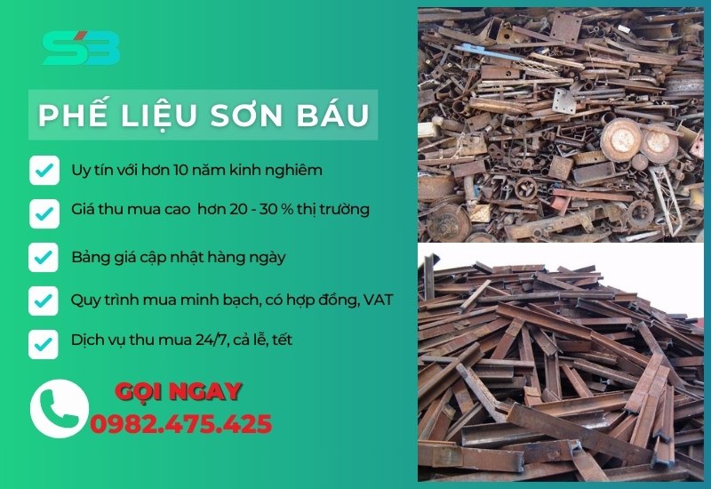 thu mua phế liệu sắt giá cao