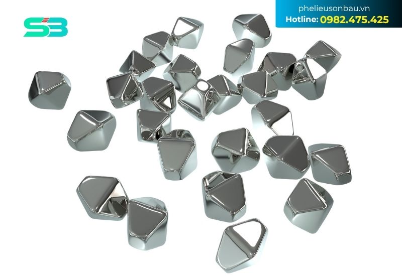 Titanium được biết đến với độ bền cao và trọng lượng nhẹ Titanium được biết đến với độ bền cao và trọng lượng nhẹ