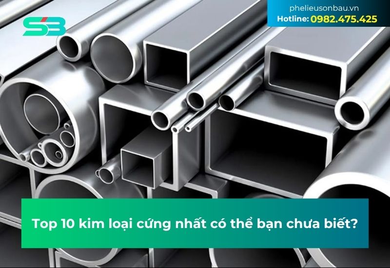 Top 10 kim loại cứng nhất được ứng dụng phổ biến