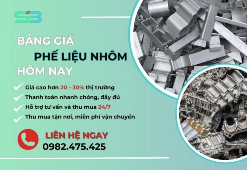 Bảng giá phế liệu nhôm hôm nay