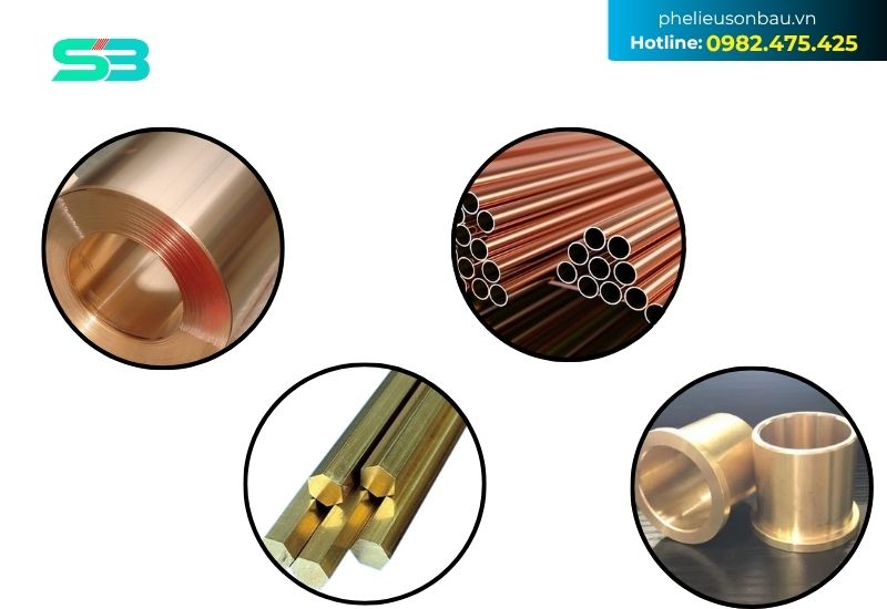 Các dạng hợp kim đồng khác Các dạng hợp kim đồng khác