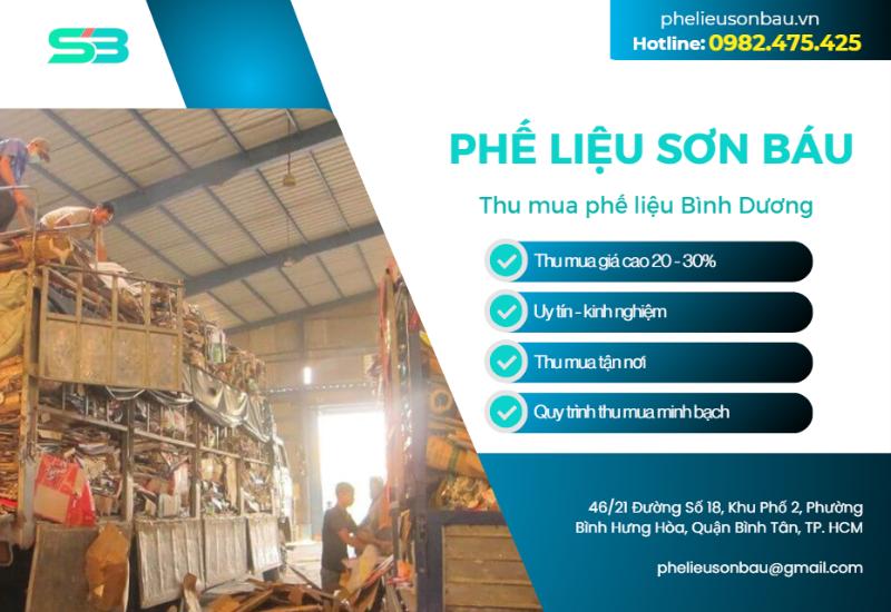 Phế liệu Sơn Báu - Đơn vị thu mua phế liệu uy tín tại Bình Dương