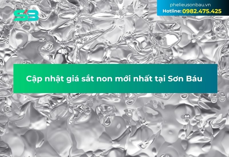 Cập nhật giá sắt non mới nhất Cập nhật giá sắt non mới nhất
