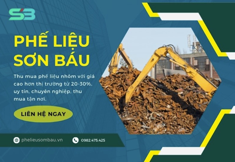 Phế Liệu Sơn Báu – Công ty thu mua phế liệu nhôm uy tín, chuyên nghiệp Phế Liệu Sơn Báu – Công ty thu mua phế liệu nhôm uy tín, chuyên nghiệp