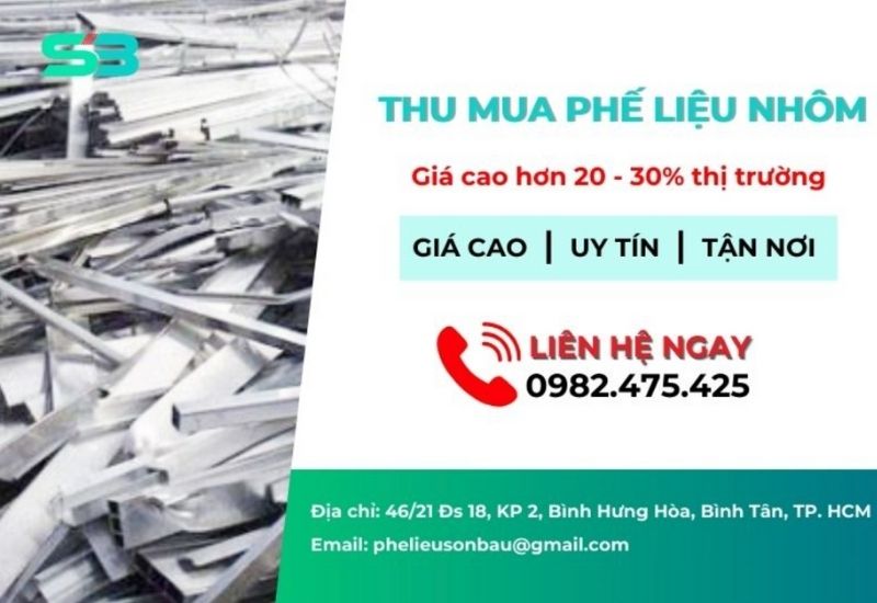 Phế liệu Sơn Báu – Đơn vị thu mua phế liệu nhôm giá cao nhất thị trường
