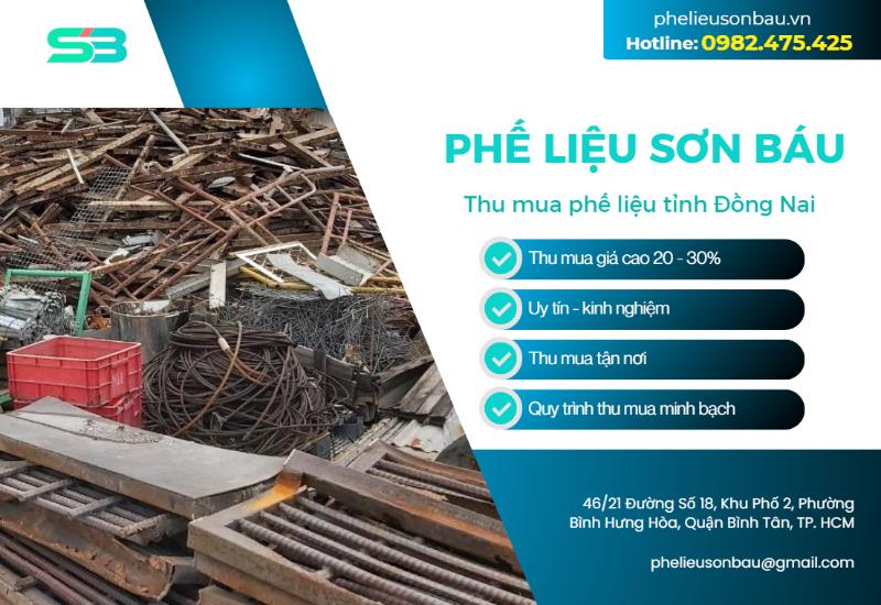 Phế liệu Sơn Báu - Đơn vị thu mua phế liệu uy tín, chất lượng tại Đồng Nai
