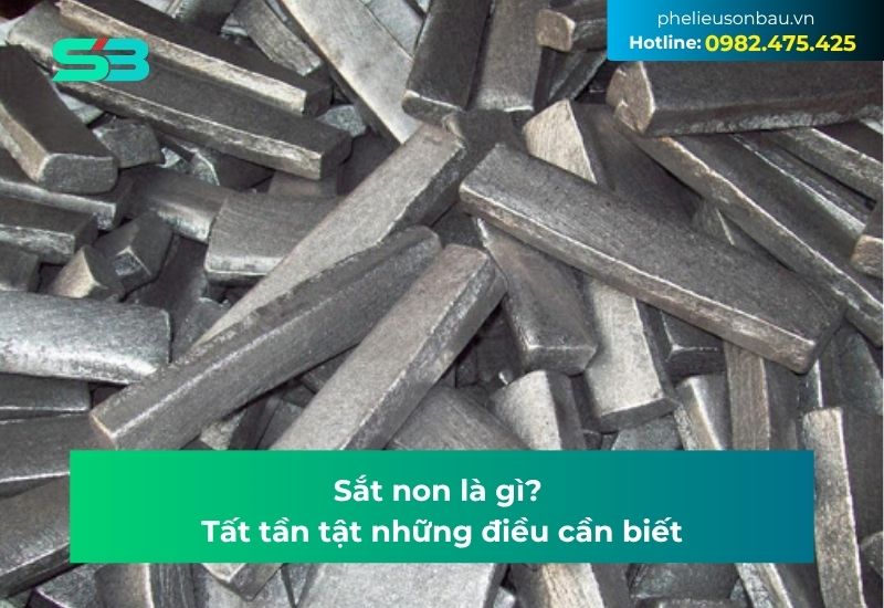 Sắt non là gì? Những điều cần biết về sắt non