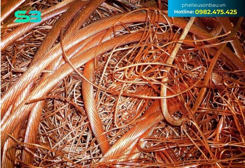 Dây cáp đồng được thu mua của công ty