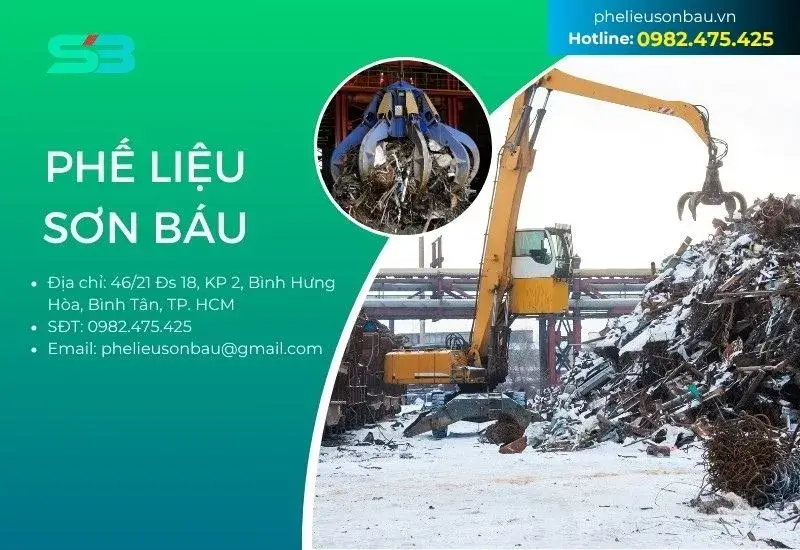 Phế liệu Sơn Báu có nhiều năm kinh nghiệm thu mua sản phẩm, hỗ trợ thu thập tài liệu tận nơi.