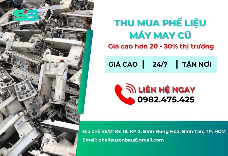 thu mua máy may cũ giá cao