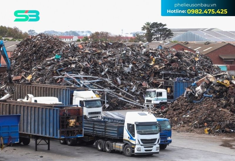 Phế liệu Sơn Báu thu mua sản phẩm khu công nghiệp tại Trảng Bom