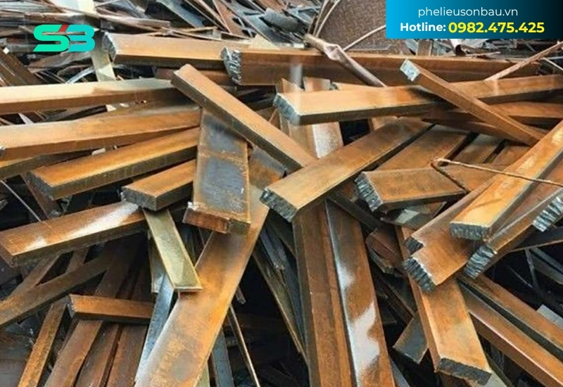Phế Liệu Sơn Báu thu mua đa dạng các loại phế liệu sắt thép tại khu vực Tân Thành