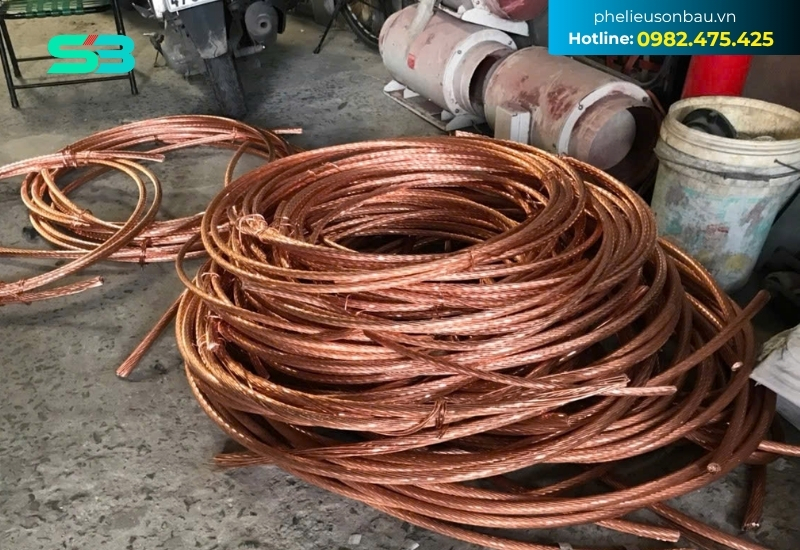 Phế liệu đồng có giá trị cao và được Phế liệu Sơn Báu thu mua với mức giá cạnh tranh nhất