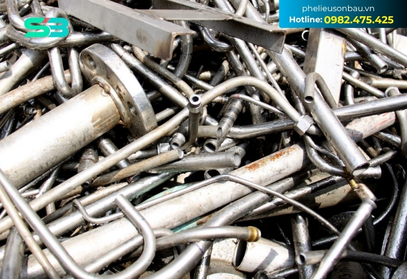 Phế liệu Sơn Báu thu mua các loại phế liệu inox tại Lai Uyên