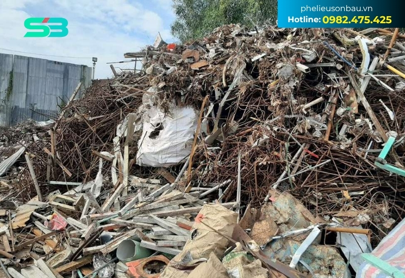 Phế liệu Sơn Báu cung cấp dịch vụ thu mua phế liệu công trình chuyên nghiệp