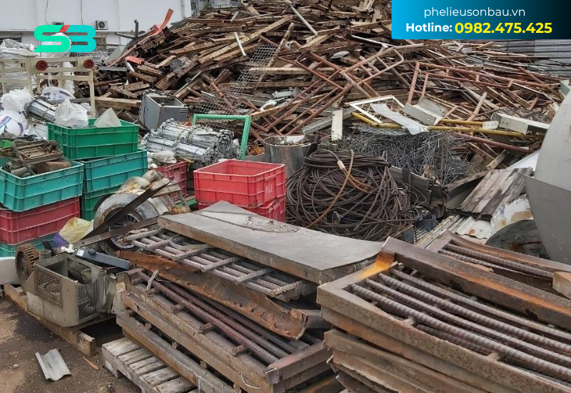 Phế liệu Sơn Báu chuyên phục vụ các khu công nghiệp tại Cẩm Mỹ với dịch vụ thu mua sản phẩm