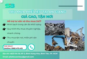 Đơn vị thu mua phế liệu tại An Giang