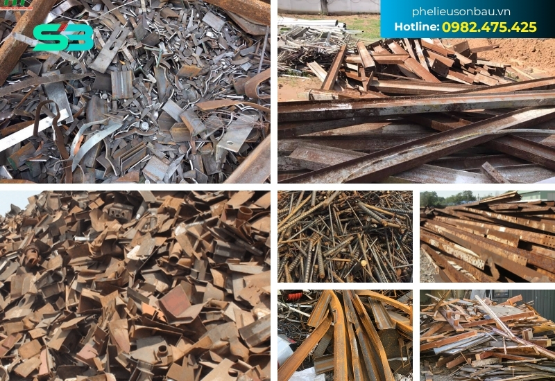 Sơn Báu chuyên thu mua khối lượng lớn các loại phế liệu sắt thép tại Bến Tre