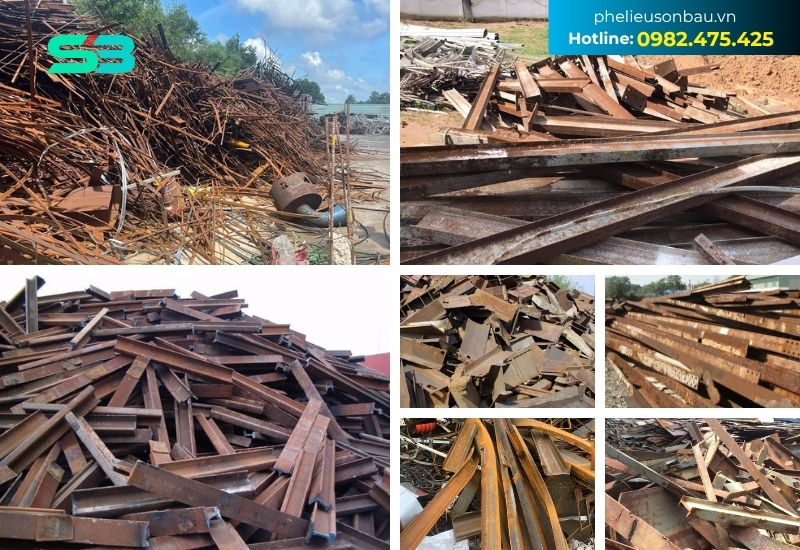 Sơn Báu chuyên thu mua khối lượng lớn các loại phế liệu sắt thép tại Cà Mau