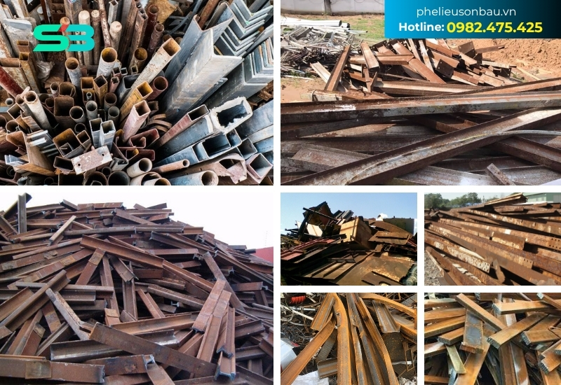 Sơn Báu chuyên thu mua khối lượng lớn các loại phế liệu sắt thép tại Hậu Giang