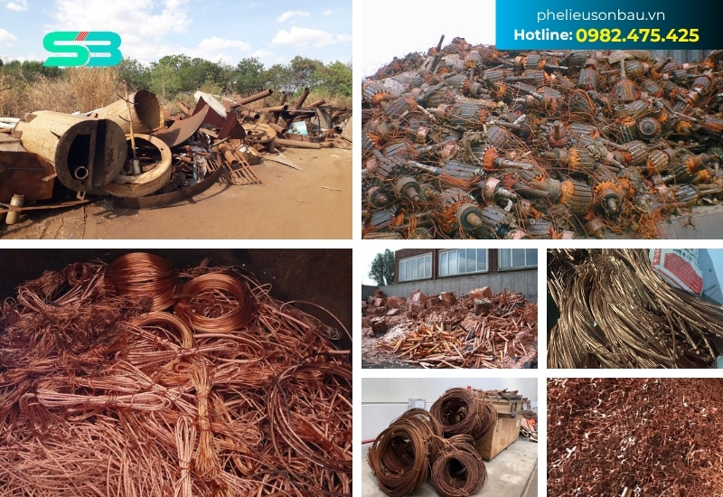 Phế liệu đồng cáp và đồng đỏ nguyên chất được định giá cao nhất tại Bạc Liêu