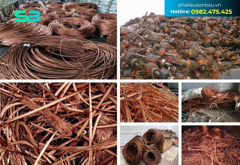 Phế liệu đồng cáp và đồng đỏ nguyên chất được định giá cao nhất tại Cà Mau