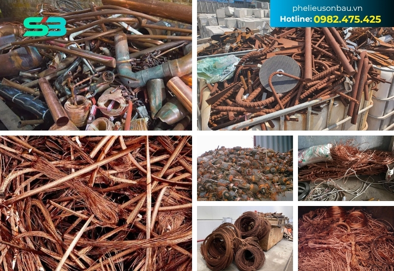 Phế liệu đồng cáp và đồng đỏ nguyên chất được định giá cao nhất tại Đồng Tháp