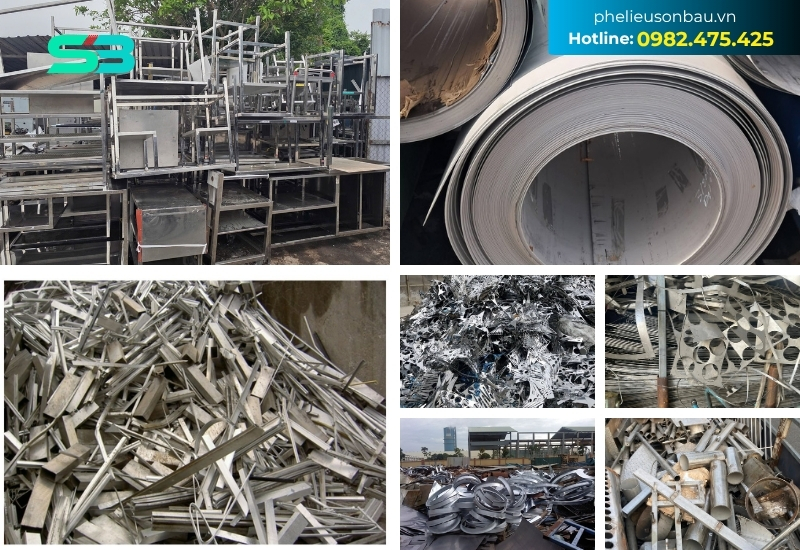 Sơn Báu thu mua phế liệu inox 304 và inox 316 giá cao tại Bạc Liêu