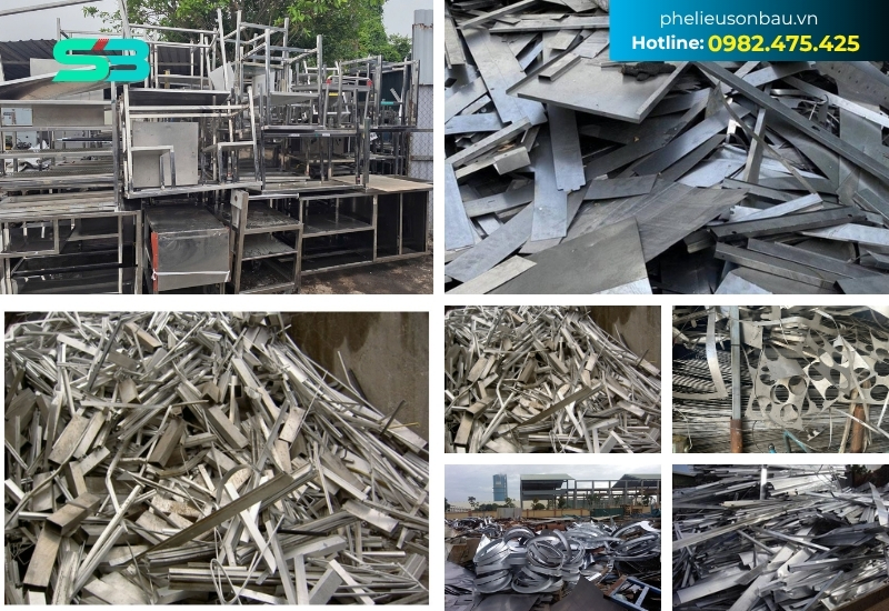 Sơn Báu thu mua phế liệu inox 304 và inox 316 giá cao tại Bến Tre
