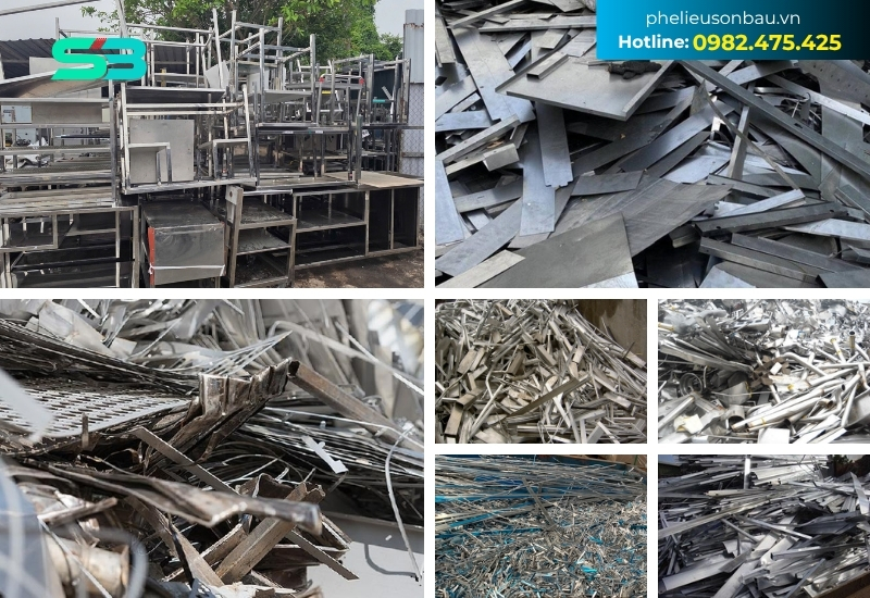 Sơn Báu thu mua phế liệu inox 304 và inox 316 giá cao tại Cà Mau