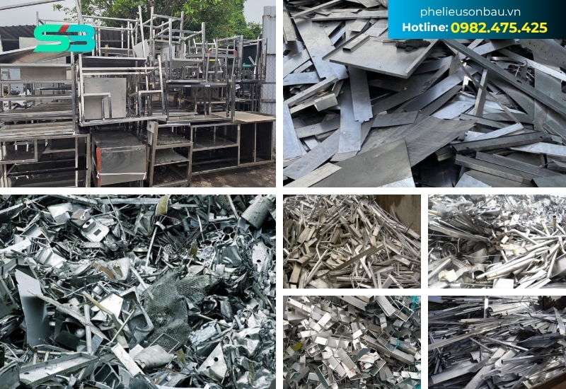 Sơn Báu thu mua phế liệu inox 304 và inox 316 giá cao tại Hậu Giang