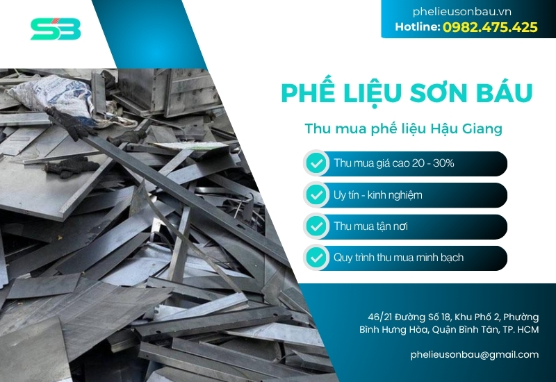 Sơn Báu cam kết thu mua phế liệu cân đo minh bạch và thanh toán một lần duy nhất