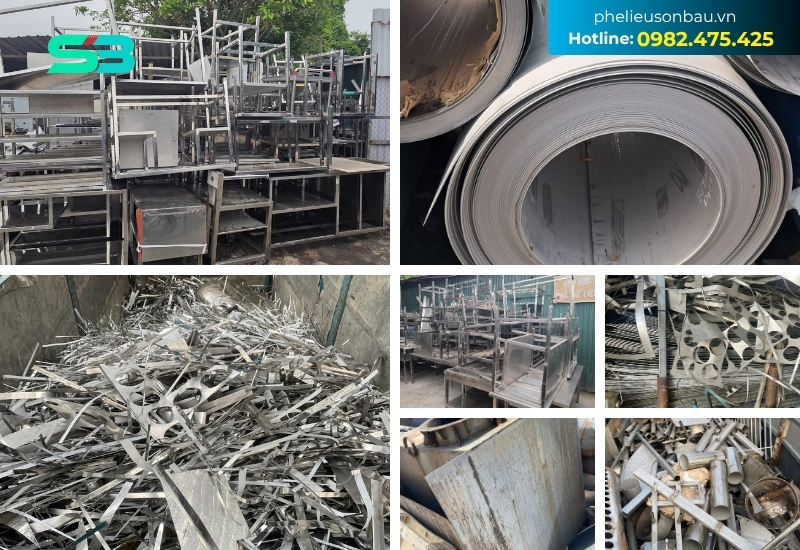 Thu mua phế liệu inox và mũi khoan hợp kim.