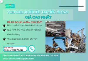Sơn Báu đơn vị thu mua phế liệu sắt thép, đồng, nhôm, inox,…giá cao tại Tiền Giang