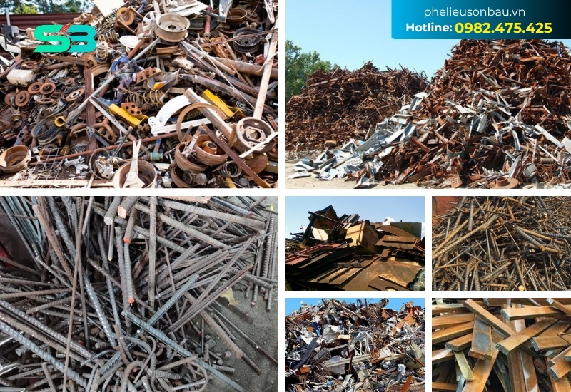 Sơn Báu chuyên thu mua khối lượng lớn các loại phế liệu sắt thép tại Trà Vinh