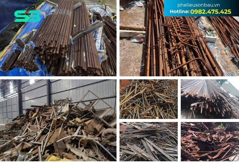 Sơn Báu chuyên thu mua khối lượng lớn các loại phế liệu sắt thép tại Bình Thuận