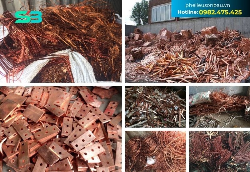 Phế liệu đồng cáp và đồng đỏ nguyên chất được định giá cao nhất tại Tiền Giang