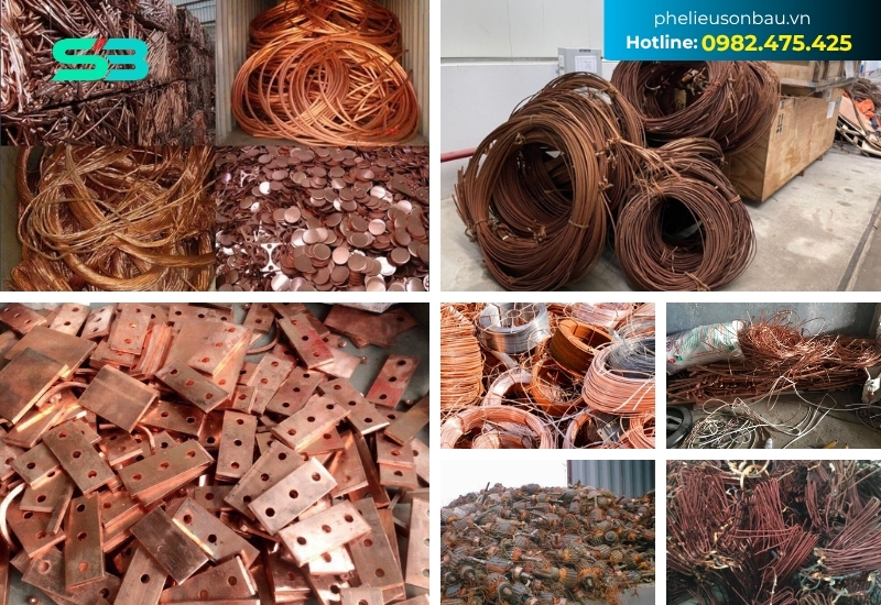 Phế liệu đồng cáp và đồng đỏ nguyên chất được định giá cao nhất tại Kiên Giang
