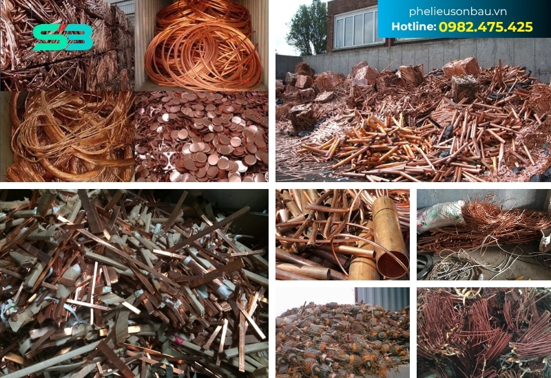 Phế liệu đồng cáp và đồng đỏ nguyên chất được định giá cao nhất tại Vĩnh Long